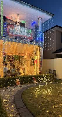 Christmas Light display at 31 Errica Street, Greenfield Park