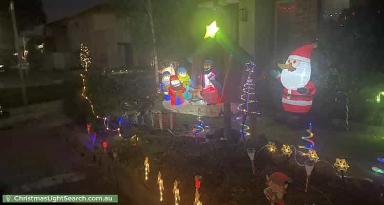 Christmas Light display at 10 Beatham Way, Cranbourne East