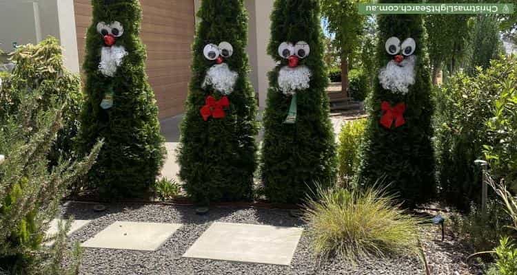 Christmas Light display at 31 Hawke Street, Googong