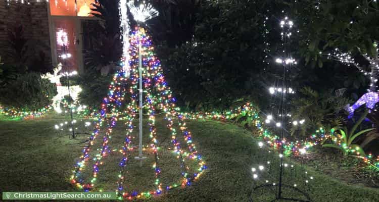 Christmas Light display at 11 Narrabeen Court, Robina