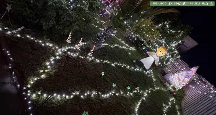 Christmas Light display at  Ahern Road, Pakenham
