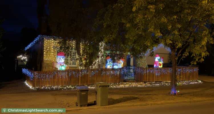 Christmas Light display at 44 Old Princes Highway, Nairne