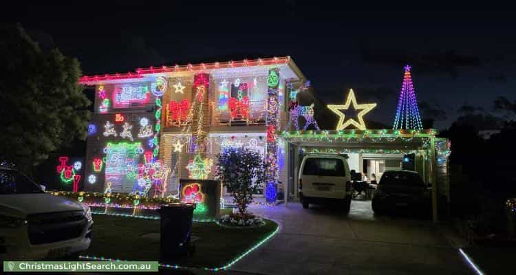 Christmas Light display at 11 Travers Street, Moorebank