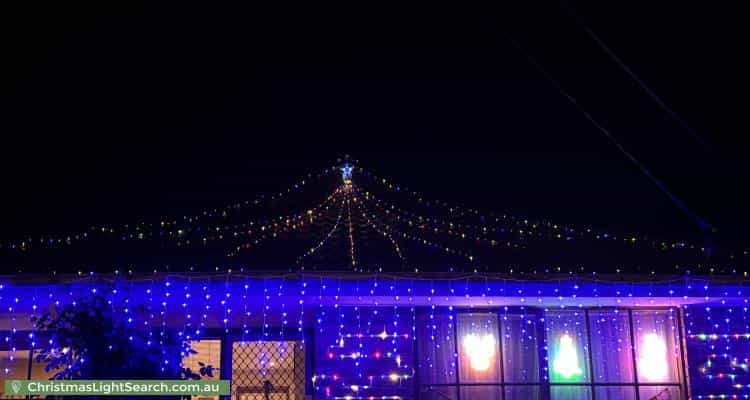 Christmas Light display at 6 Peron Court, Boronia