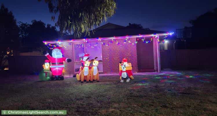 Christmas Light display at 7 Emmerson Drive, Morphett Vale