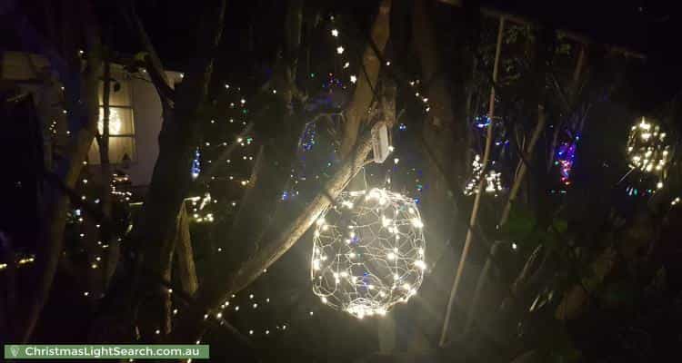 Christmas Light display at 1 Dumaurier Street, Chermside