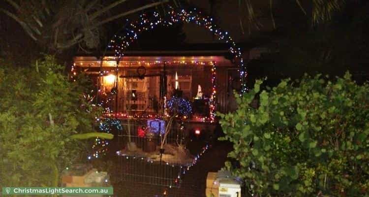 Christmas Light display at 1 Dumaurier Street, Chermside