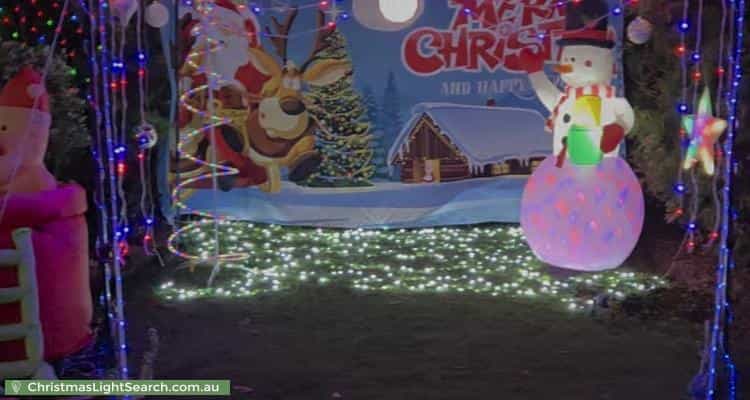 Christmas Light display at  Sandy Drive, Victoria Point