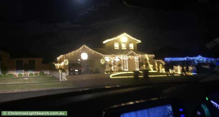 Christmas Light display at  Bellavista Road, Bell Park