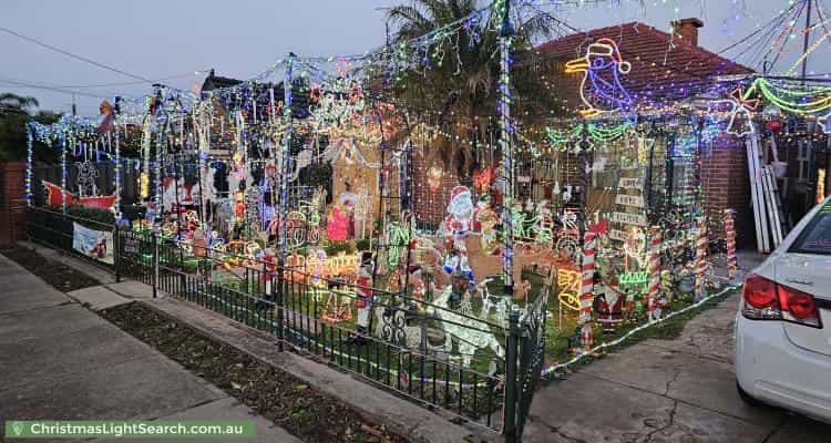 Christmas Light display at 45 Days Road, Croydon Park