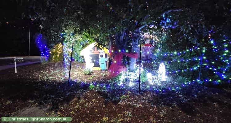 Christmas Light display at 233 Newman-Morris Circuit, Oxley