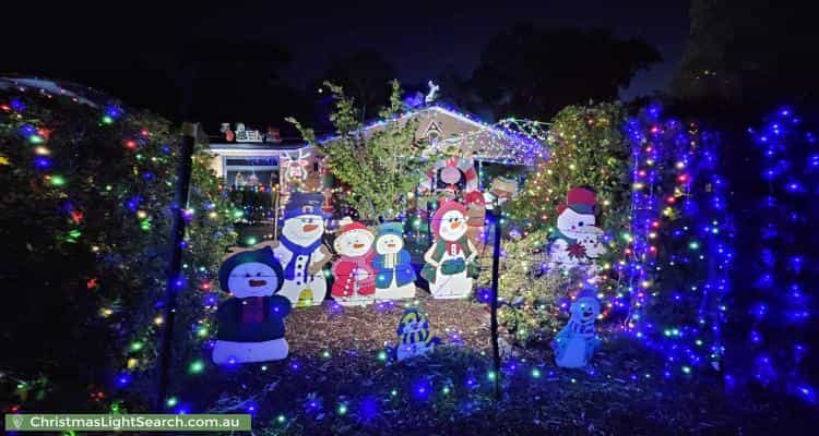 Christmas Light display at 233 Newman-Morris Circuit, Oxley