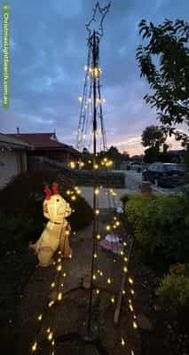 Christmas Light display at 24 Briardale Drive, Werribee