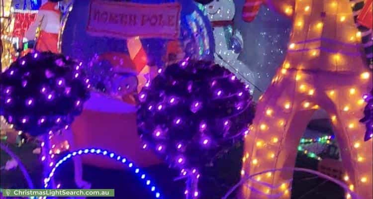 Christmas Light display at 1 Girraween Street, Wollert