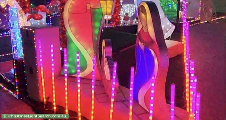 Christmas Light display at 1 Girraween Street, Wollert