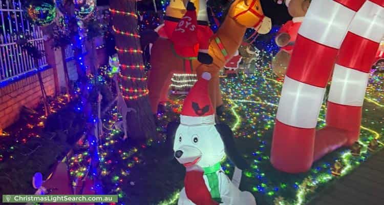 Christmas Light display at 35 Rochdale Drive, Burwood East