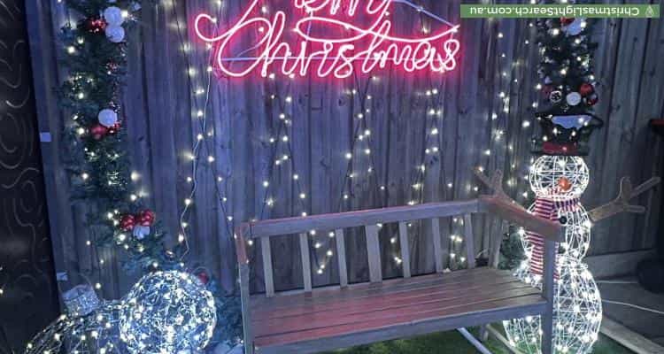 Christmas Light display at 91 Hennessy Avenue, Moorebank