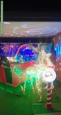 Christmas Light display at 158 Peachey Road, Davoren Park