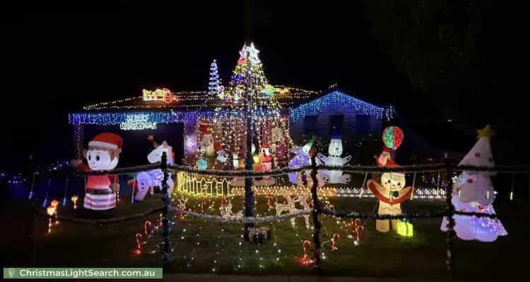 Christmas Light display at 79 Melissa Way, Pakenham