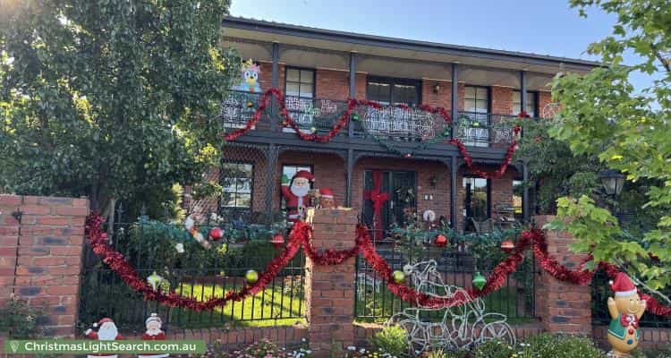 Christmas Light display at 5 Tiffany Court, Keilor