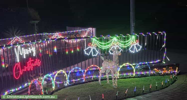 Christmas Light display at 17 Aumerle Way, Spearwood