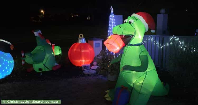 Christmas Light display at 17 Aumerle Way, Spearwood