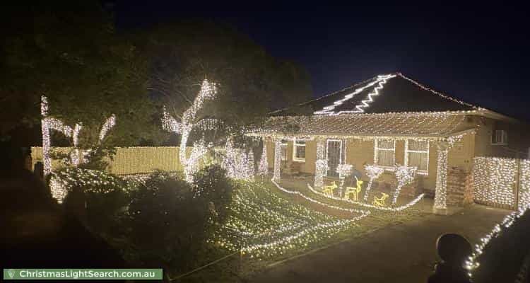 Christmas Light display at 14 Mathias Avenue, Cumberland Park