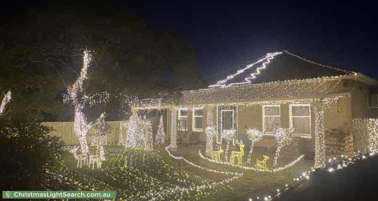 Christmas Light display at 14 Mathias Avenue, Cumberland Park