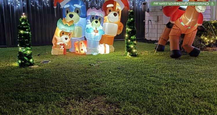 Christmas Light display at 4 Amalfi Chase, Baldivis