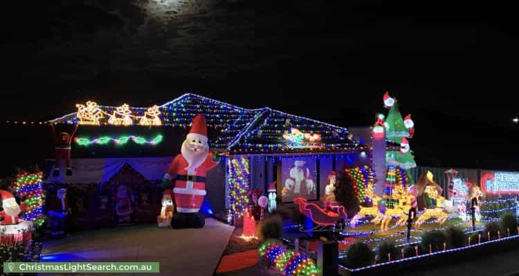 Christmas Light display at 11 Klandy Drive, Kalkallo