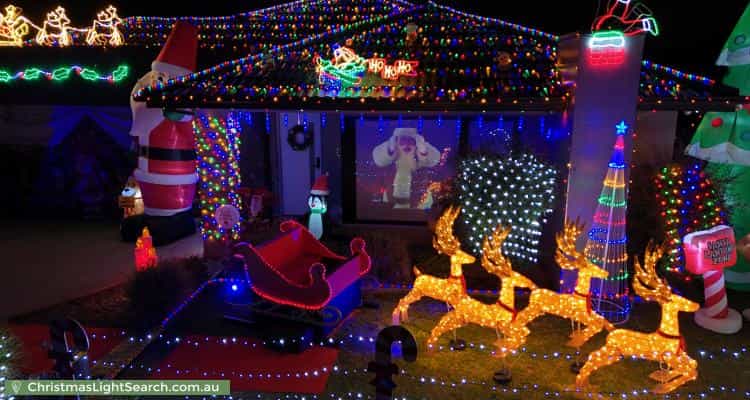 Christmas Light display at 11 Klandy Drive, Kalkallo