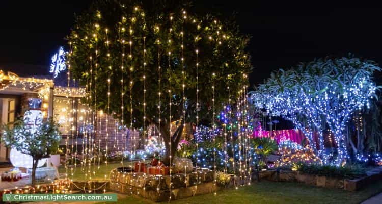 Christmas Light display at  Metcalfe Road, Parkwood