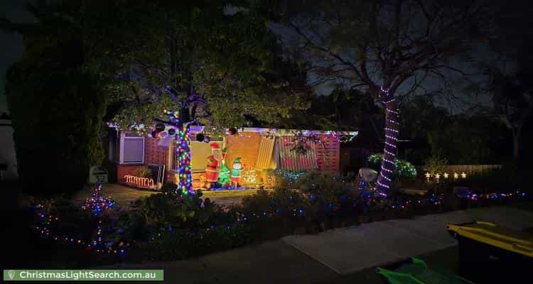 Christmas Light display at 32 Bimbadeen Crescent, Yallambie