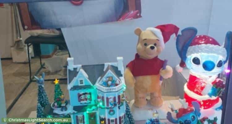 Christmas Light display at 83 Redleap Avenue, Mill Park