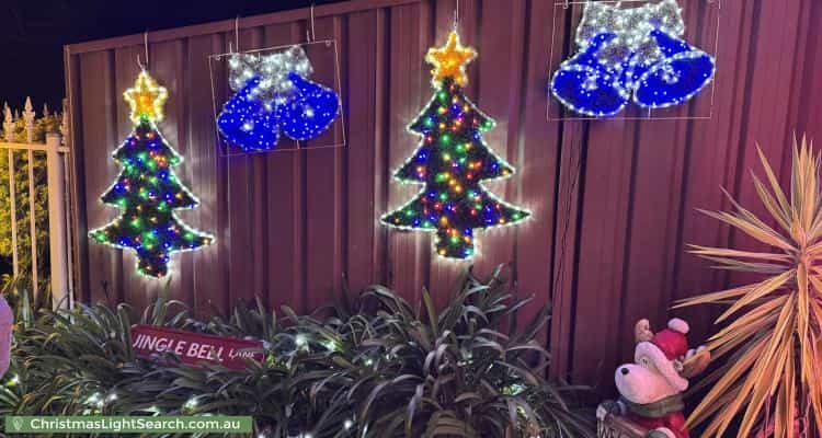 Christmas Light display at 101 Picnic Point Road, Panania
