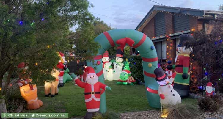 Christmas Light display at 213 Craigieburn Road, Craigieburn