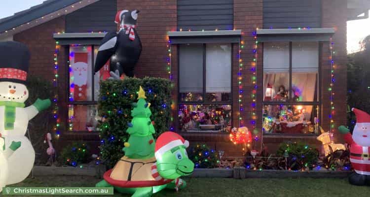 Christmas Light display at 213 Craigieburn Road, Craigieburn