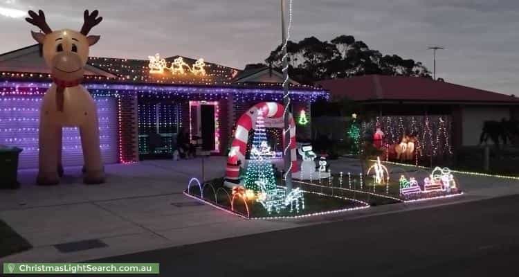 Christmas Light display at 9 Thom Road, Lang Lang