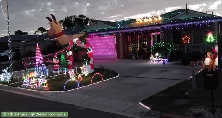 Christmas Light display at 9 Thom Road, Lang Lang