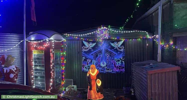 Christmas Light display at 1863 Greenhill Road, Uraidla