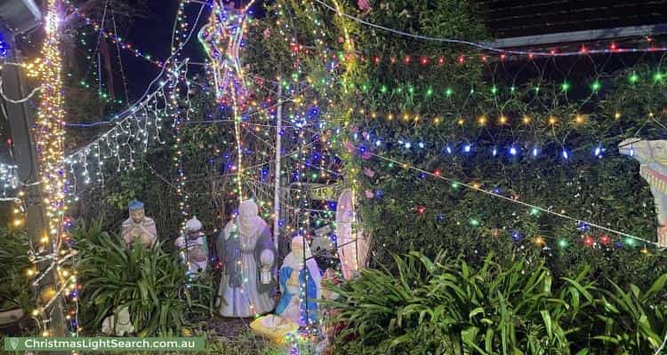 Christmas Light display at 1863 Greenhill Road, Uraidla