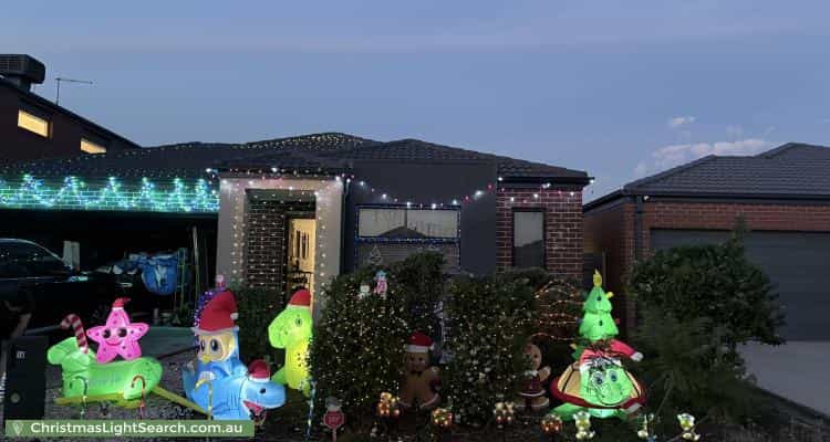 Christmas Light display at 16 Tramway Street, Point Cook