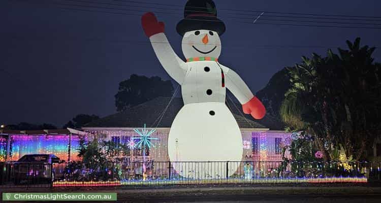Christmas Light display at 60 South Terrace, Pooraka