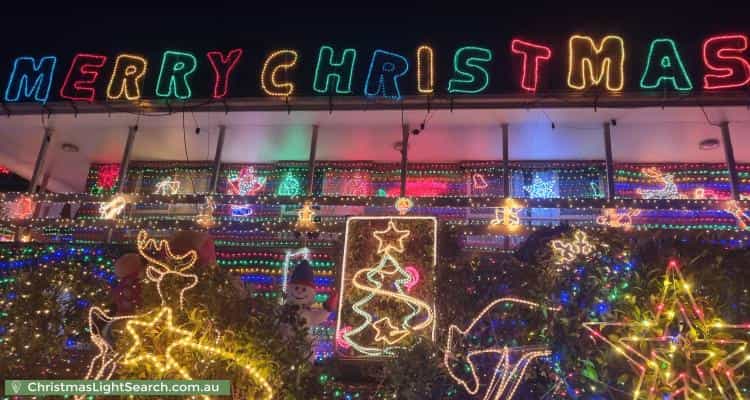 Christmas Light display at Boyd Close, Mooroolbark