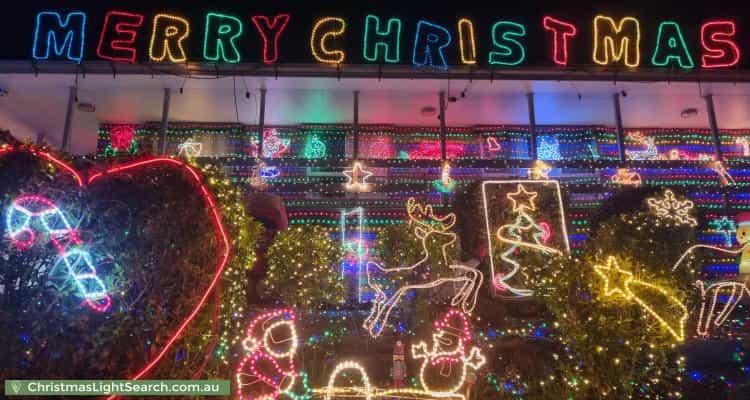 Christmas Light display at Boyd Close, Mooroolbark