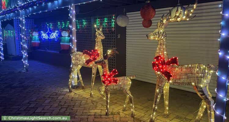Christmas Light display at 28 Carawatha Avenue, Mount Nasura