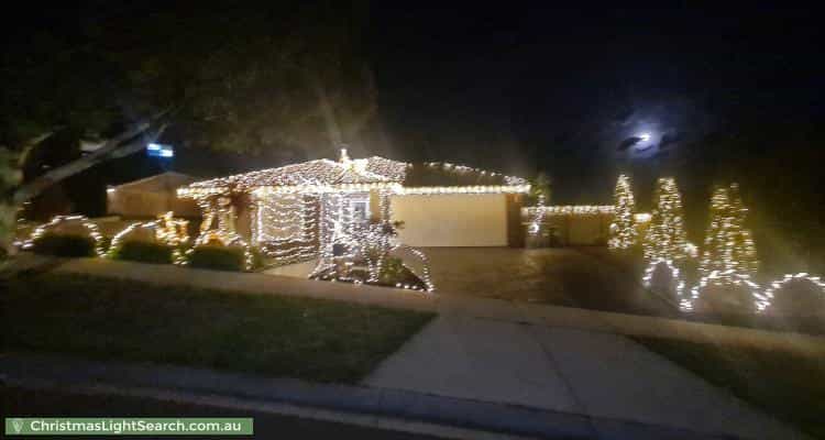 Christmas Light display at 3 Heathland Avenue, Warragul