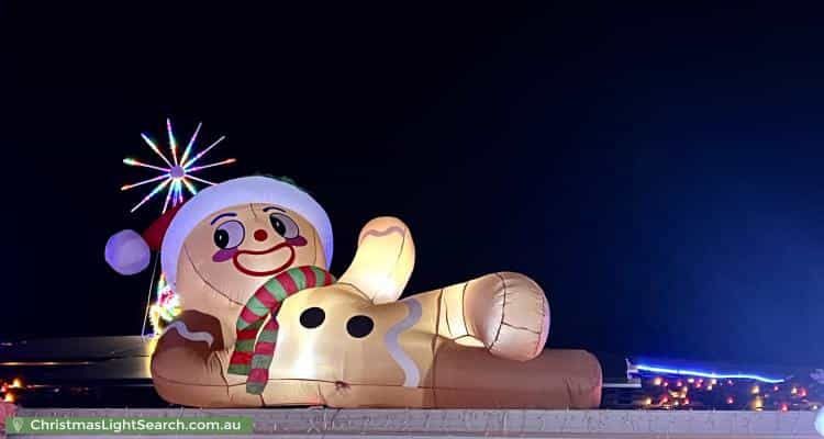 Christmas Light display at 9 Trezise Place, Quakers Hill