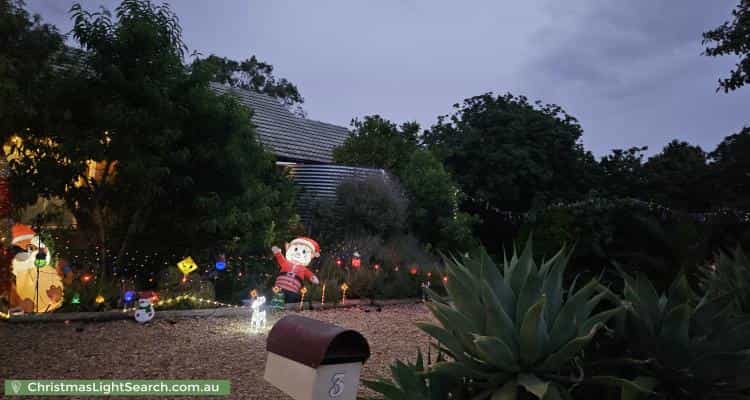 Christmas Light display at 3 McLean Street, Elizabeth Park