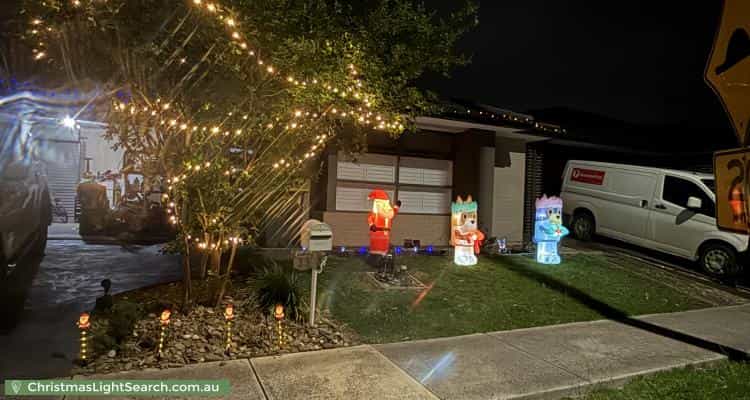 Christmas Light display at  Waterwheel Grove, Mernda